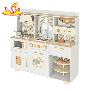 Neues Design Macaron niedliches hölzernes Spielküchenspielzeug für Kinder W10C582